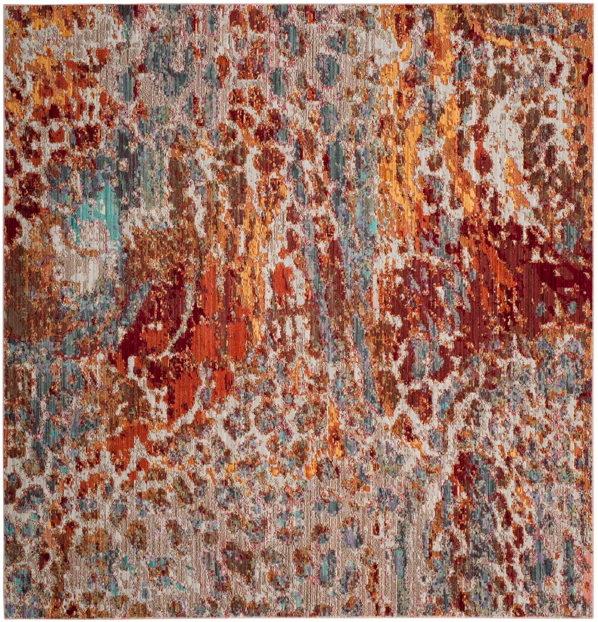 Valencia Abstract Mottled Rug in Multicolor