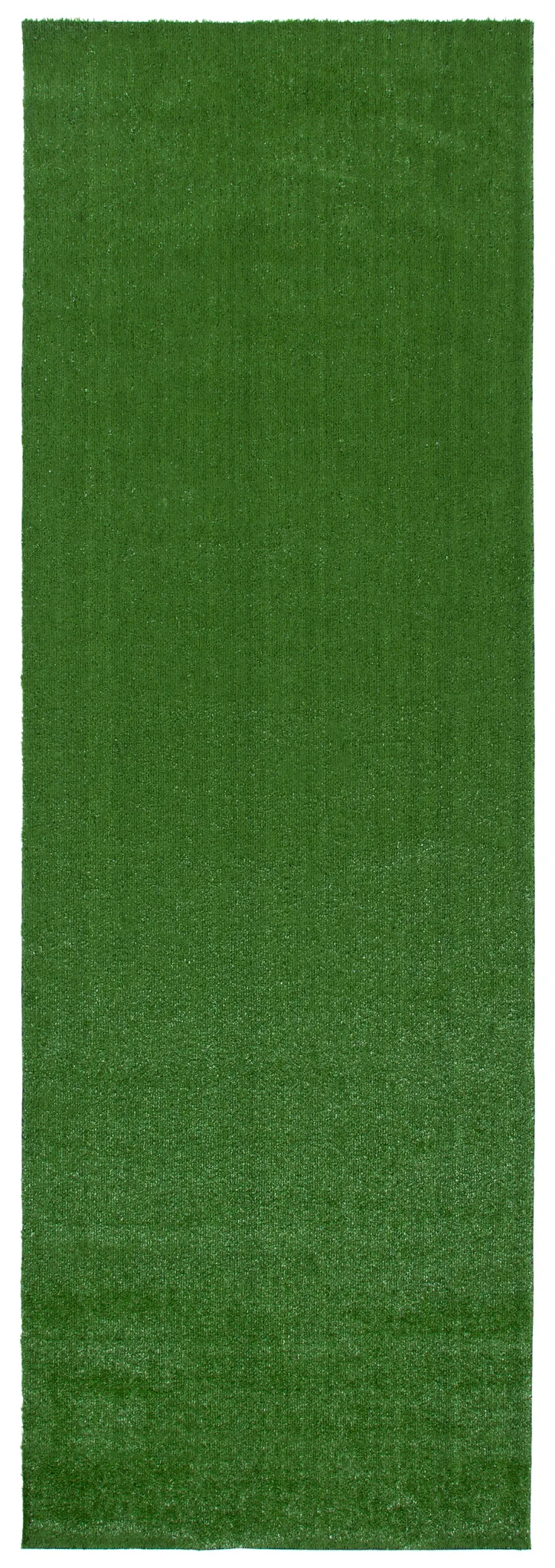 Turf Solid Runner Outdoor Rug in Green