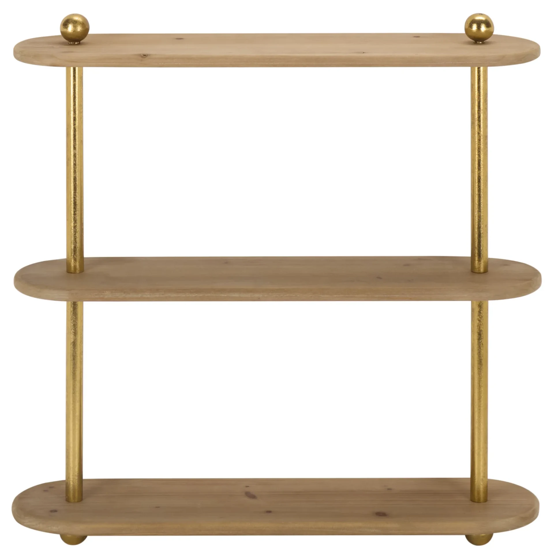 Nova Wall Shelf in Natural Unfinished / Antique G