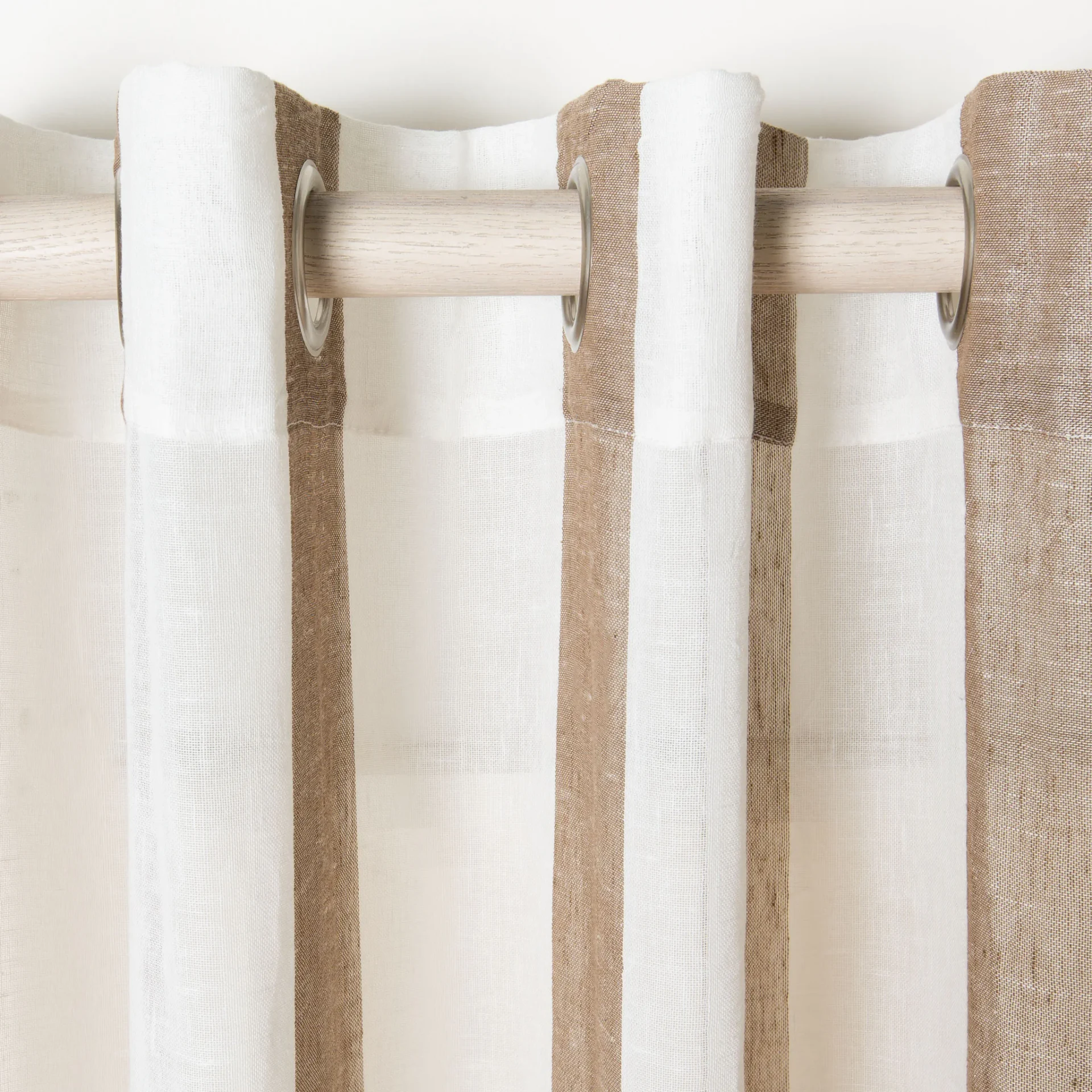 Tallie Window Panel in Beige