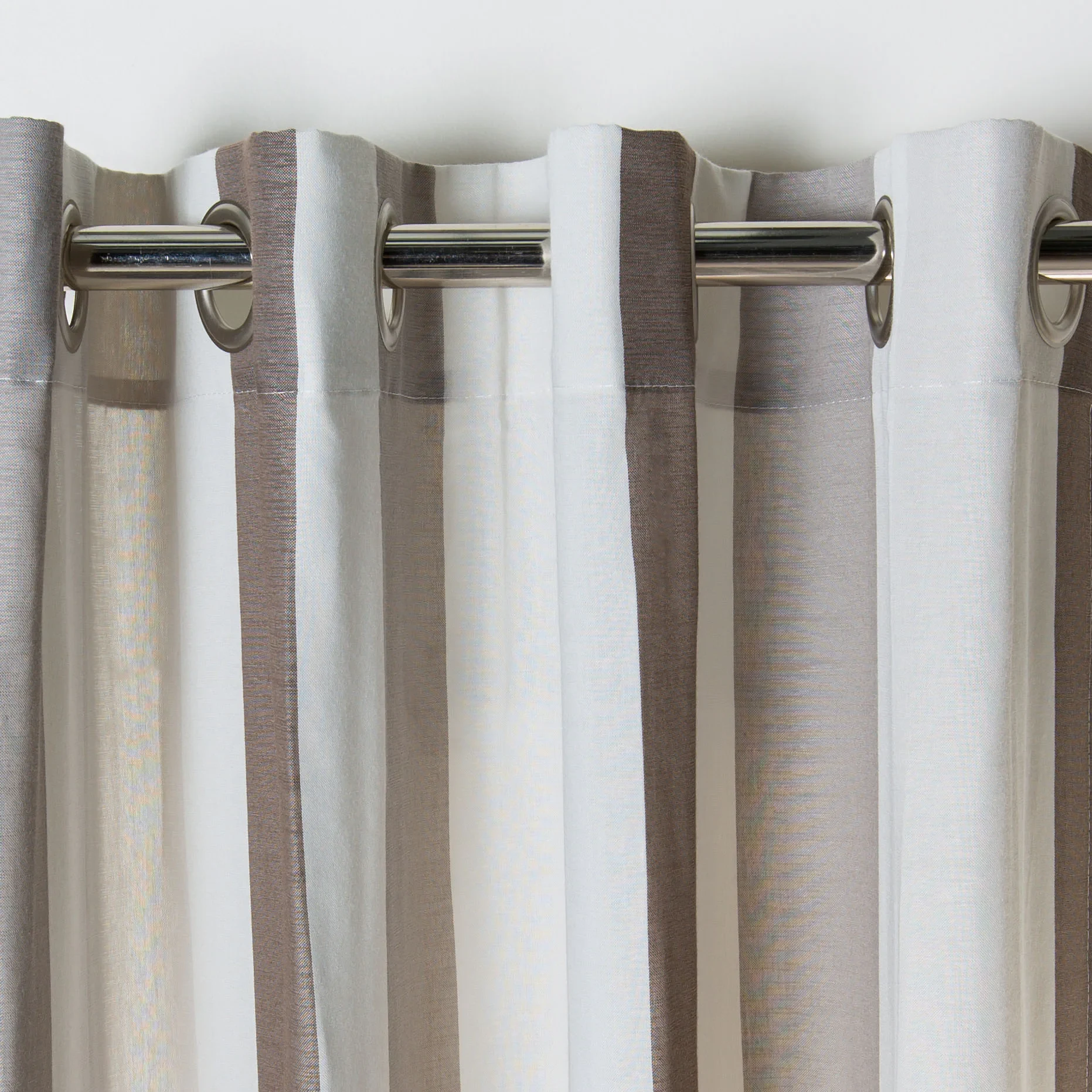 Jara Window Panel in Assorted Beige