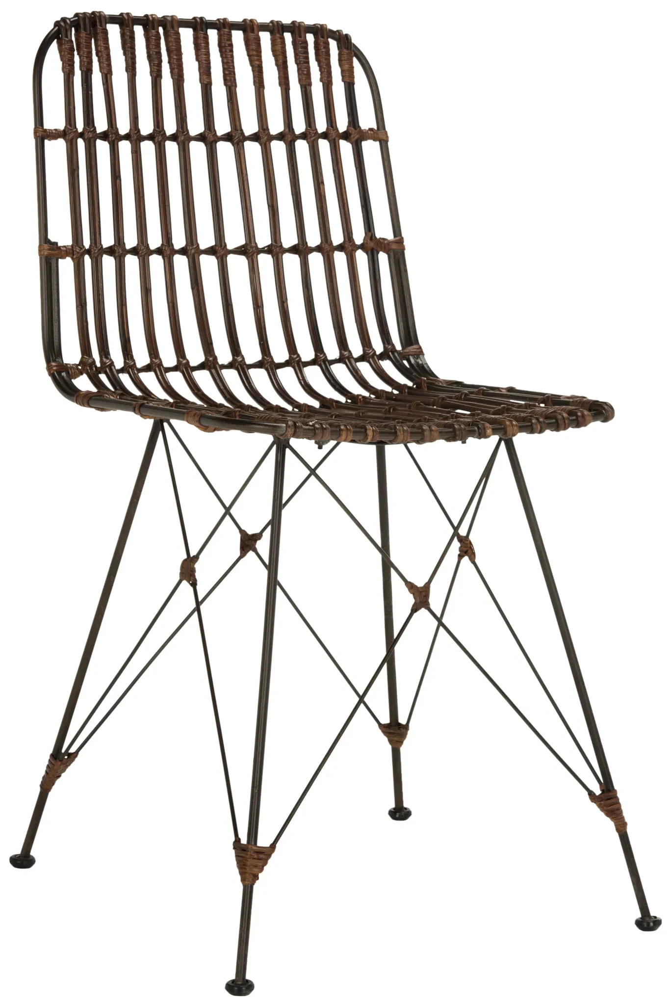 Minerva Dining Chair (Set Of 2) in Brown / Black