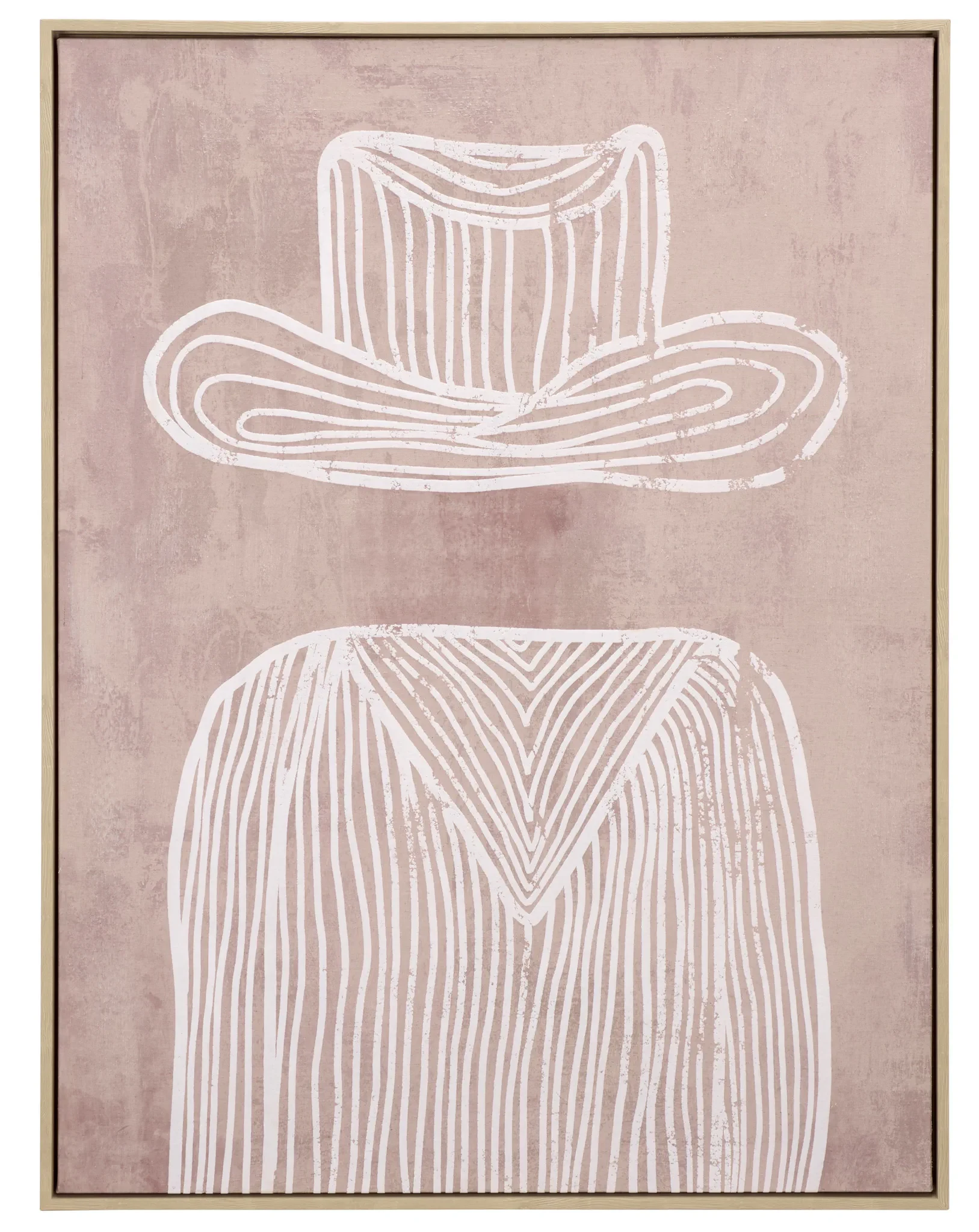 The Stranger 30X40 Art in Mauve