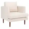 Bone Linen / Walnut