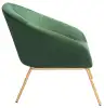 Malachite Green Velvet / Gold