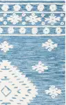 Blue / Ivory