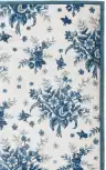 Ivory / Blue