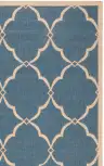 Blue / Cream