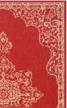 Red / Cream