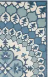 Ivory / Blue