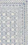 Blue / Ivory