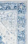 Blue / Ivory
