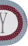 Ivory / Blue