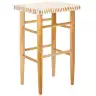 White / Natural Teak