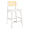 White / Natural Rattan