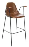Cognac Pu / Black