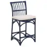 White / Navy Blue
