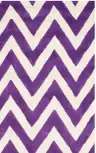 Purple / Ivory