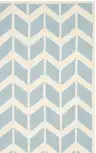 Blue / Ivory