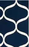 Dark Blue / Ivory