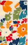 Ivory / Orange