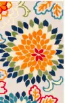 Ivory / Orange