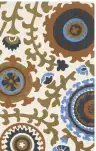 Ivory / Blue