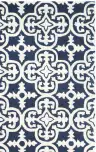 Dark Blue / Ivory