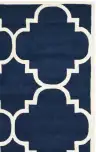 Dark Blue / Ivory
