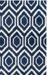 Dark Blue / Ivory