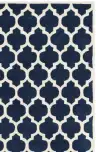 Dark Blue / Ivory