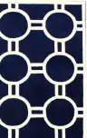 Dark Blue / Ivory
