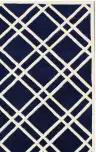 Dark Blue / Ivory