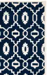 Dark Blue / Ivory