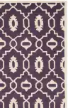 Purple / Ivory