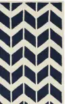 Dark Blue / Ivory