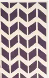 Purple / Ivory