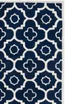 Dark Blue / Ivory