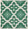 Teal / Ivory