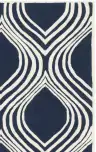 Dark Blue / Ivory