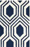 Dark Blue / Ivory