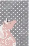 Gray / Ivory / Pink