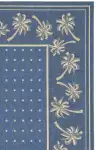 Blue / Ivory