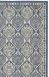 Blue / Ivory