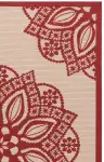 Beige / Red