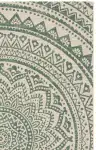 Beige / Dark Green