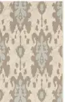 Beige Dark Beige / Aqua Weft