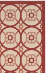 Beige / Red