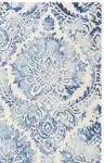 Blue / Ivory