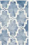 Blue / Ivory
